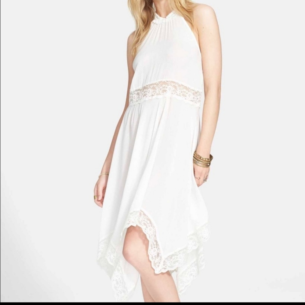 Intimately Free People Go Lightly White Slip Dress size M - Picture 2 of 9